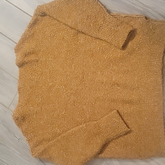 FREE PEOPLE Moira Slouchy Oversized Honeycomb Wool-Blend Sweater size small - Picture 5 of 5